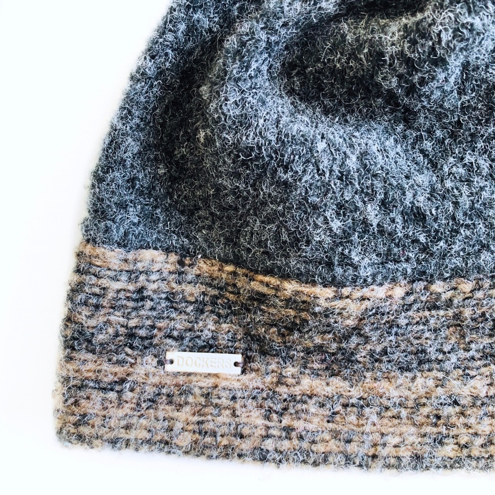Unisex Wool Blended Docker Beanie - Picture 3 of 5
